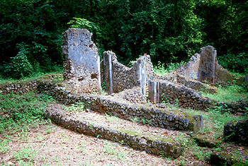 Viviendas en Gede. Javier Yanes/Kenyalogy.com