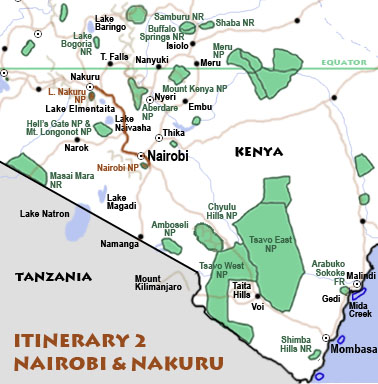 Itinerary 2: Nairobi & Nakuru