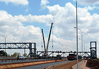 Construction of Thika superhighway. Stephenwanjau via Wikipedia